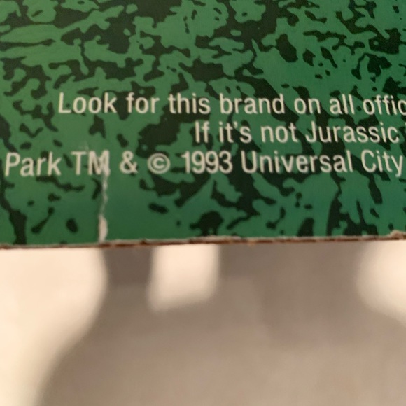 Vtg:RARE:1992c 33yrs Jurassic Park 3-D Movie Advertisement Poster Taking Offers! - Picture 7 of 15